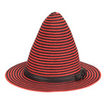 FabSeasons Red Striped Fancy Cone Hat