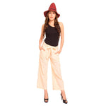 FabSeasons Red Striped Fancy Cone Hat