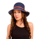 FabSeasons Blue Simple Sun Hat