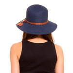 FabSeasons Blue Simple Sun Hat for Women freeshipping - FABSEASONS