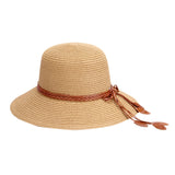 FabSeasons Brown Simple Sun Hat for Women