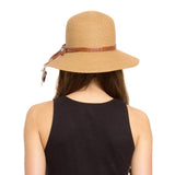 FabSeasons Brown Simple Sun Hat for Women