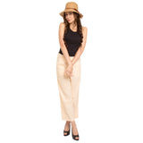 FabSeasons Brown Simple Sun Hat for Women