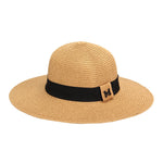 FabSeasons Brown Sun Hat for Women freeshipping - FABSEASONS