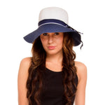 FabSeasons Blue Floppy Sun Hat