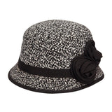 FabSeasons Black Cloche for Women