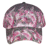 Fabseasons Abstract Printed Pink Cap