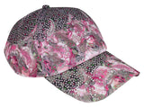 Fabseasons Abstract Printed Pink Cap