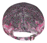 Fabseasons Abstract Printed Pink Cap