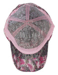 Fabseasons Abstract Printed Pink Cap