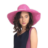 Fabseasons Pink Beach Hat For Women freeshipping - FABSEASONS