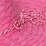 Fabseasons Pink Beach Cartwheel Hat