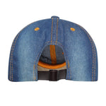Fabseasons Medium Blue LOVE Studded Cap for Women and Girls, Adjustable strap