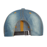 Fabseasons Light Blue LOVE Studded Cap for Women and Girls, Adjustable strap freeshipping - FABSEASONS