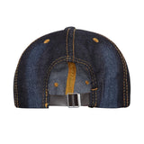 FabSeasons Designer Denim Studded Cap ,Adjustable strap