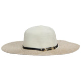 FabSeasons Drip Shade Beige Hat with belt