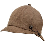 FabSeasons Simple Light Brown Fancy Cloche