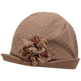 FabSeasons Fancy Fashion Brown Cloche Hat