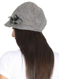 FabSeasons Fancy Fashion Grey Cloche Hat