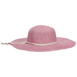 FabSeasons Simple Long Brim Pink Beach and Sun Hat for Women & Girls freeshipping - FABSEASONS
