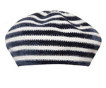 FabSeasons Navy Knitted Fancy Beret Caps for Girls & Women