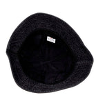 FabSeasons Solid Unisex Washed Black Cotton Bucket Hat & Cap