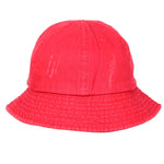 FabSeasons Simple Unisex Foldable Washed Red Cotton Bucket Hat & Cap freeshipping - FABSEASONS