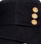 FabSeasons Foldable Black Beach Cloche