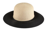 FabSeasons Falling Black Brim Beach Sun Hat