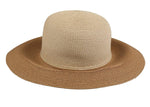 FabSeasons Falling Brown Brim Beach Sun Hat