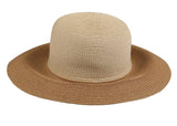 FabSeasons Falling Brown Brim Beach Sun Hat