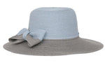 FabSeasons Falling Grey Brim Beach Sun Hat