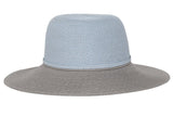 FabSeasons Falling Grey Brim Beach Sun Hat