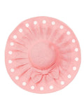 FabSeasons Long BabyPink Brim Beach Sun Hat