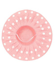 FabSeasons Long BabyPink Brim Beach Sun Hat