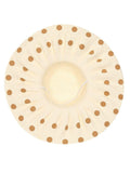 FabSeasons Long Cream Brim Beach Sun Hat