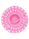 FabSeasons Long Pink Brim Beach Sun Hat