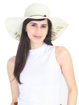 FabSeasons Cream Hello Sunshine Beach Hat