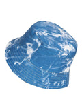 FabSeasons Blue Reversible Tie-Dye Bucket Hats freeshipping - FABSEASONS