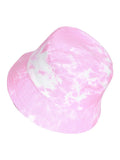 FabSeasons Pink Reversible Tie-Dye Bucket Hats