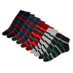 FabSeasons Cotton Low Cut Crew Socks, Pack of 5 pairs