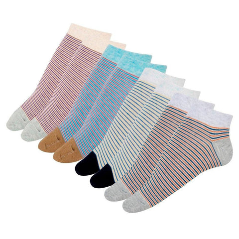 Fabseasons Cotton Extra Low Cut Socks, Combo of 4 pairs freeshipping - FABSEASONS