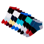 FabSeasons Cotton Low Cut Crew Socks, Pack of 4 pairs