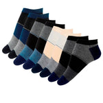 FabSeasons Cotton Low Cut Crew Socks, Pack of 4 pairs