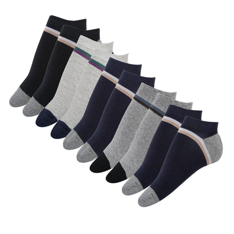 FabSeasons Cotton Liner Ankle Socks, Pack of 5 pairs