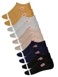 FabSeasons Cotton Solid Liner Ankle Socks, Pack of 5 pairs