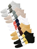 FabSeasons Cotton Colorful Liner Ankle Socks, Pack of 5 pairs
