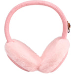FabSeasons Simple Baby Pink Winter Outdoor EarMuffs