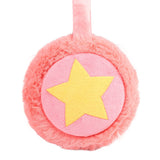 FabSeasons Pink Star Printed Winter EarMuffs