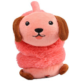 FabSeasons Pink Winter Outdoor Puppy face Ear Muffs